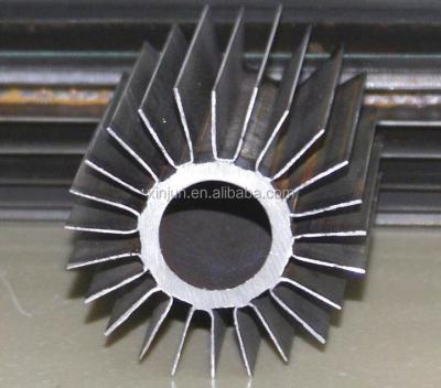 China Heater Parts Top Quality Aluminum Fin Tube For Longitudinal Fin Tube for sale