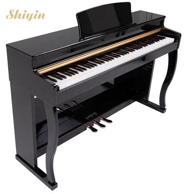 China Digital Extension Spring Upright Piano Soft Pedal Piano Keyboard 88 Weighted Keys for sale