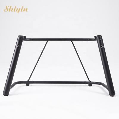 China Newest Metal Unique U Design Metal Bracket Piano Stand Black Keyboard Piano Stand 8 Kg for sale