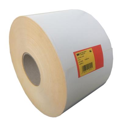 China 3M 3922 Waterproof Transfer Label Material High Temperature Resistant Label Paper Matte White Thermal Transfer Printed Acrylic Label for sale