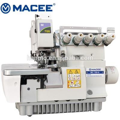 China Garment Shops MC 700-6 3 Needle 6 Thread Overlock Sewing Machine With Clutch for sale