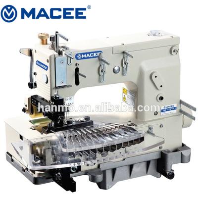 China Garment Shops MC 1412PTV 12 Needle Flat Layer Double Chainstitch Sewing Machine for sale