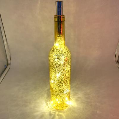 China LH-PSD-15WW slipper led bottle wine bottle copper wire string lights for wedding decoration led bottle light for sale