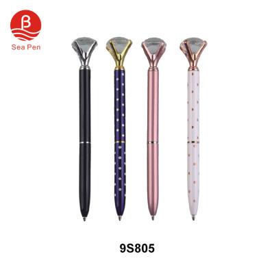 China Promotional Pen Wholesale Gift Diamond Shining Crystal Pen With Custom Logo for sale