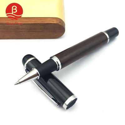 China Promotion Luxury Wooden Roller Pen\Business\School\Office With Custom Company Logo for sale