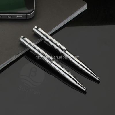 China Advertising Gifts Good Quality Promotional Metal Stationary Ballpoint Pen For School for sale