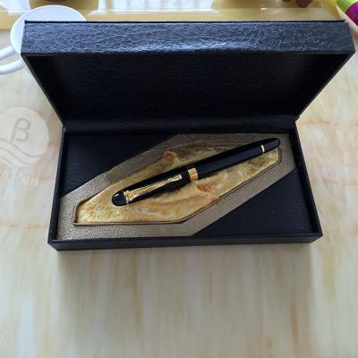 China Advertising Gifts Top Sell Fountain Pen Box With Logo High Quality Pen Box Custom Made for sale