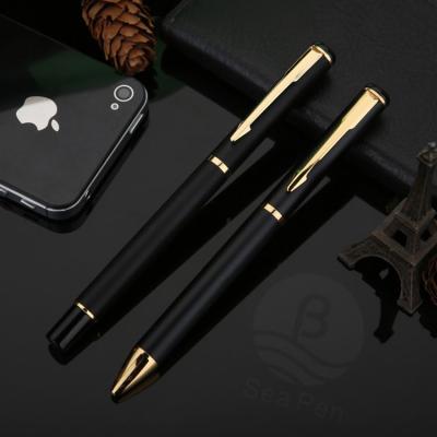 China Office Promotion Gift Profession Engraved Logo Metal Pen Set Wholesale for sale