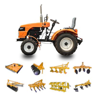 China Mini Farms Belt Drive Tractors 4x2 4x4 12hp 15hp 16hp 18hp 20hp 22hp 24hp XT244 for sale