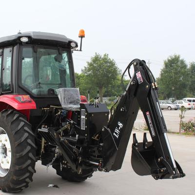 China Hotels Mini Backhoe Loader Rear Excavator Front Loader Bucket FEL For Farm 4x4 Tractors for sale