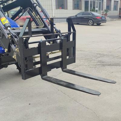 China Hotels European Standard 300kg 400kg 1000kg Front Pallet Forks Attachments For Tractor for sale