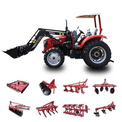 China High Quality Hotels TZ02D Small Farm Massey Front End Loader Tractor For Hotels for sale