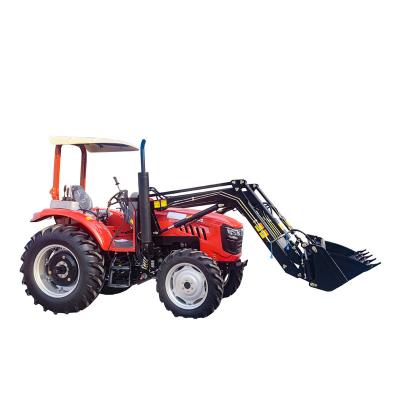 China Hotels China Factory Supply 25HP Farm Trailer Long Engine Front End Loader Tractor for sale