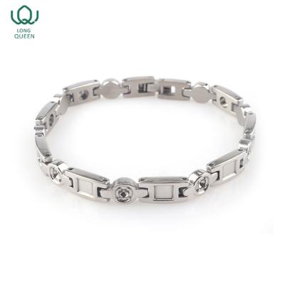 China New Europe Stock Jewelry Stainless Steel Magnetic Bracelet Men for sale