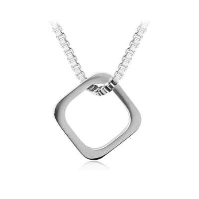 China New Fashion Adults And Kids Custom Jewelry Stainless Steel Logo Pendant Necklace for sale