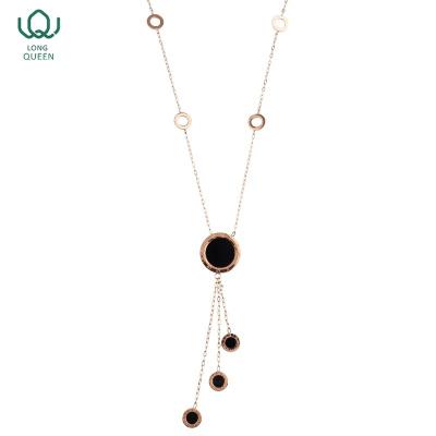 China Trendy Jewelry Fashion 18K Gold Plated Women Pendant Necklace for sale