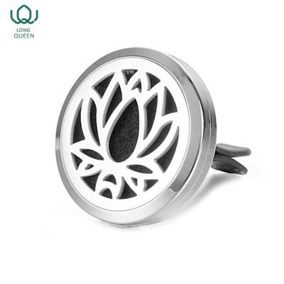 China Custom 316L Stainless Steel Essential Oil Car Diffuser Clip 2018 Essential Oil Diffuser Car Diffuser Duct Clip for sale