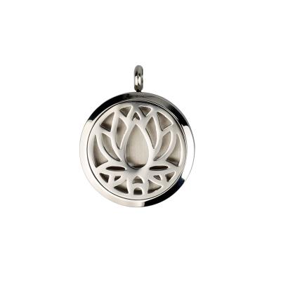 China For Adults And Children Factory Product Pendant Necklace Pendant With Lotus Charm Engraved for sale