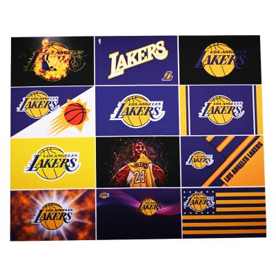 China Wholesale Insurance 36 Nba Los Angeles Lakers 3 X5ft Basketball Championship Fast Flag Moq Custom All Nba Team Flags for sale