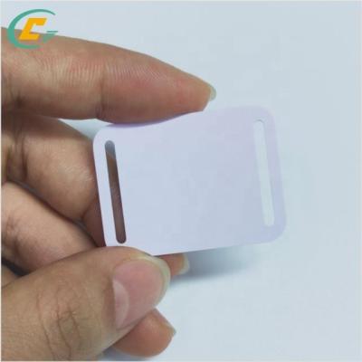 China Access Management Customize Popular Mini PVC RFID Tag Assembled With Fabric Wristband for sale