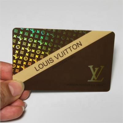 China Laser PVC Laser PVC Card For Custom Business Cards Printing for sale