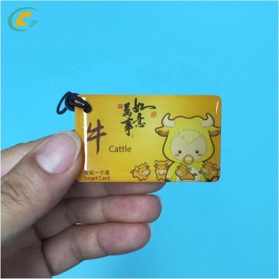 China Waterproof / NFC Key Card Waterproof Epoxy Customized Logo Printing Mini Size Read And Write Available for sale