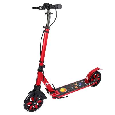 China Hot Sale 180mm PU Wheel Foot Scooter Youth Foldable Kick Scooter For Adult for sale