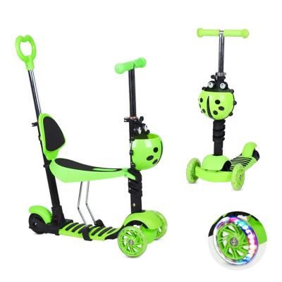 China 2021 New Kid Baby Model Toys Kids Scooter 3 Wheel 4 Wheel Scooters For Kids Baby Mini Kick Scooter For Sale for sale