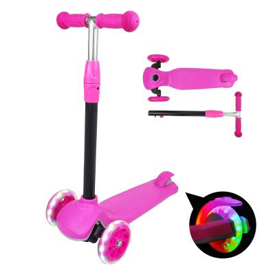 China 2021 Child New Design Cheap Price 3 Wheels Kids Kick Scooter With EN71 ASTAM Protective Material for sale