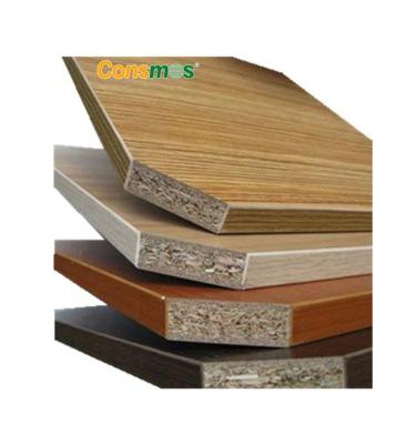 China Furnitrue decoration high quality plain cheap price particle board /melamine chipboard for furniture FSC for sale