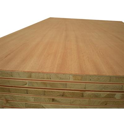 China 1220mm*2440mm Traditional Block Board / Blockboard For Furniture And Wardrobe for sale