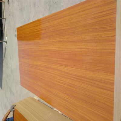 China Modern 15mm/18mm 1220*2440mm Teak Melaine MDF /Particle Board Consmos for sale