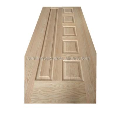 China Modern consmos--wholesale red oak/teak HDF natural sapele molded door skin for sale