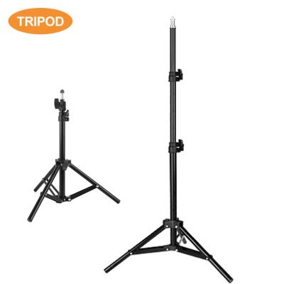 China PORTABLE Professional wholesale and retail camera tripod accessories 110cm selfie ring light stand for mobile phone photography tiktok for sale