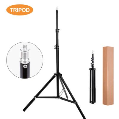 China Wholesale price portable mobile phone tripod 160cm portable professional audio accessories sound lightweight tripod for photography tiktok for sale