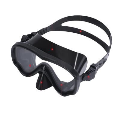 China Professional Dive Mask Set Spearfishing Diving Mask Snorkeling Goggles Snorkeling Equipment Anti-leak Snorkeling Anti-Fog Mask 2023 Hot Sales for sale