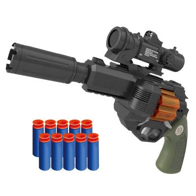 China Shooting Playing Games Amazon Tiktok Hot Sale Electric Soft Toy Gun With Bullets Shoot Bullet Game For Boy Virtual Reality Shooting Game for sale