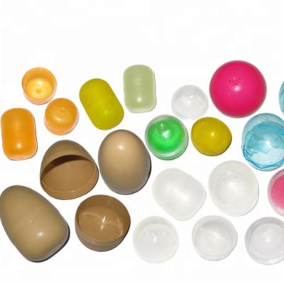 China Relieve Promotional Transparent Surprise Eggs Color Stress Anti-Anxiety Capsule Vending Machine Plastic Empty Toy For Capsule Toy Vending Machine for sale