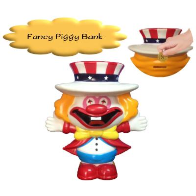 China Toys Novelty PVC Vinyl PVC Piggy Bank Saving Jumbo Money Box SY1002 for sale