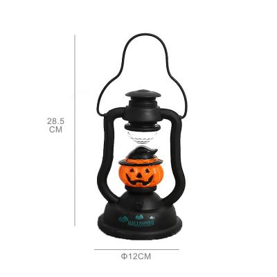 China Plastic Cubby Battery Operated Light Party Lamp Decoration Halloween Lantern Pumpkin Lamp Supplies Halloween Outdoor Game for sale