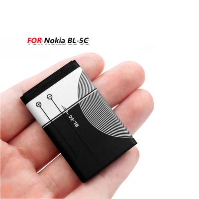 China 3.7V 1200mAh Mobile Phone Battery BL-5C BL5C BL 5C Rechargeable Batteries For Nokia 2112 2118 2255 2270 2280 2300 2600 2610 3125 3230 1pcs for sale