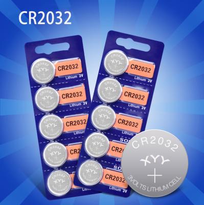 China Toys bulk lithium button battery 3v cr2032 lithium battery for sale