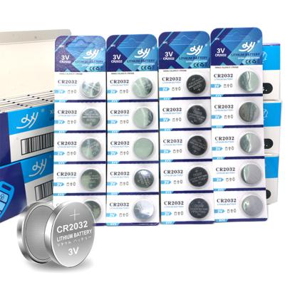 China Toys 3v high current sensor button batteries lithium cr2032 battery for IoT device battery for sale