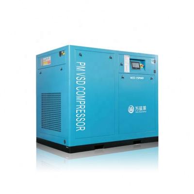 China Garment Shops Best Quality China Manufacturer Screw Air Compressor 60 180 Hp 100 Kw for sale