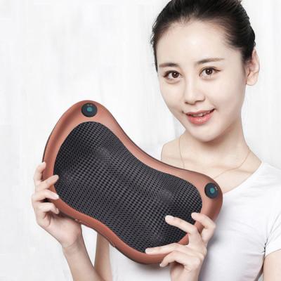 China 2022 Multifunctional Shiatsu Car Body Massage Car Cervical Pillow Portable Massage Pillow for Neck and Shoulder for sale