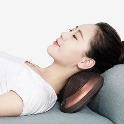 China 2022 Full Cervical Body Massage Pillow Body Head And Neck Massage Pillow Back Rolling Car for sale