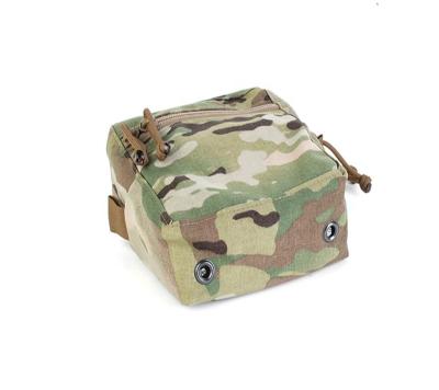 China Tactical AK27 PEWTAC Type GP Square SS Sundries Bag Small Size Seal Bag Zipper System Molle Under Bag for sale