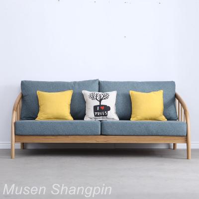 China Wholesale Good Quality Soft Modern Design Style Bule Color Sofa Sets For Living Room for sale