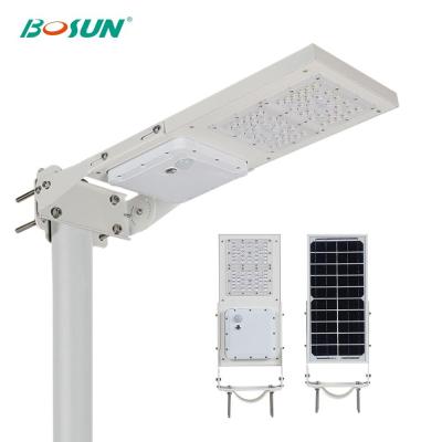 China ROAD BOSUN's most product high lumen waterproof ip65 15w 30w all in one solar led street light for sale