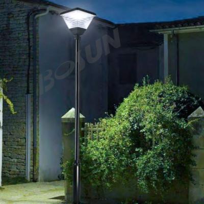 China BOSUN Excellent Work Efficiency IP65 Capacity IP65 Solar Led Garden Park Light Waterproof High Path Rainproof Outdoor Way for sale